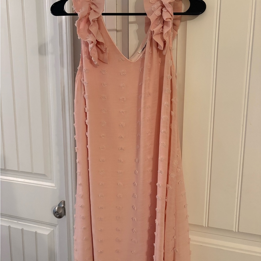 JODIFL Blush Textured Sleeveless Top